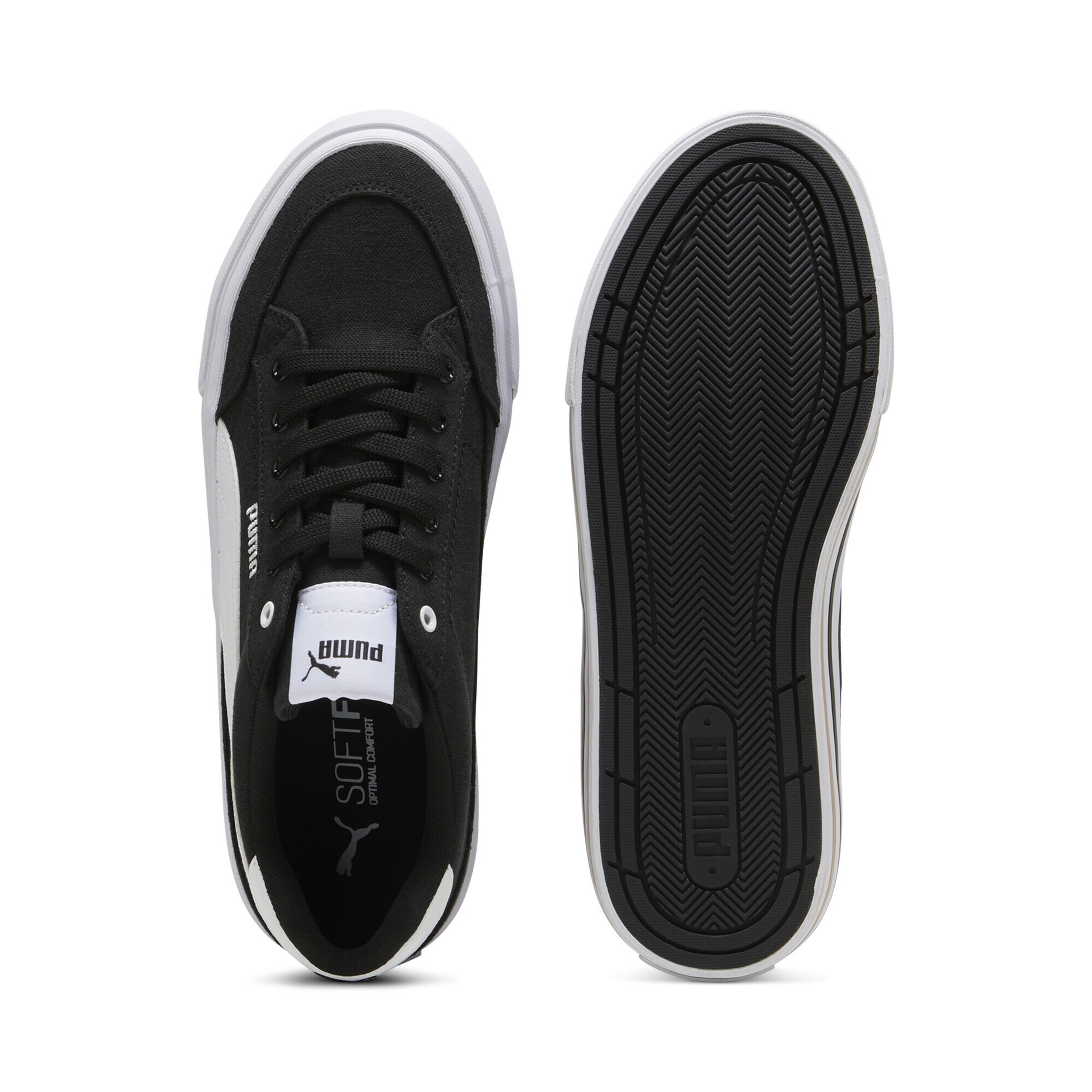 PUMA Platform trainers 'Court Classic Vulcanised Formstrip' in Black