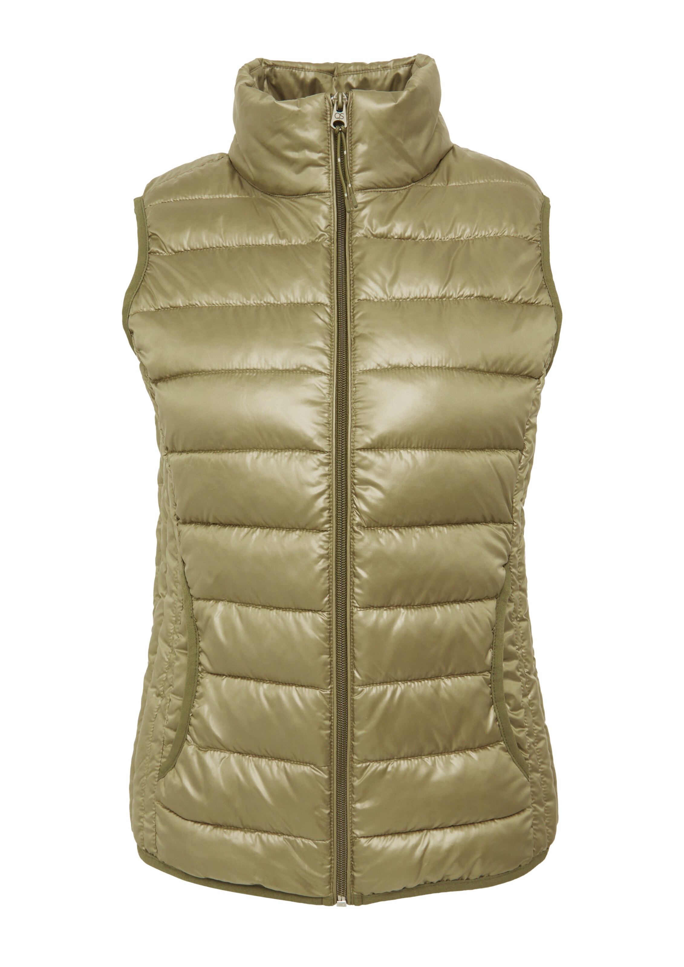 Gilet QS en vert : devant