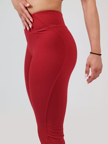 évasé Leggings 'Nova Leggings' neverover en rouge