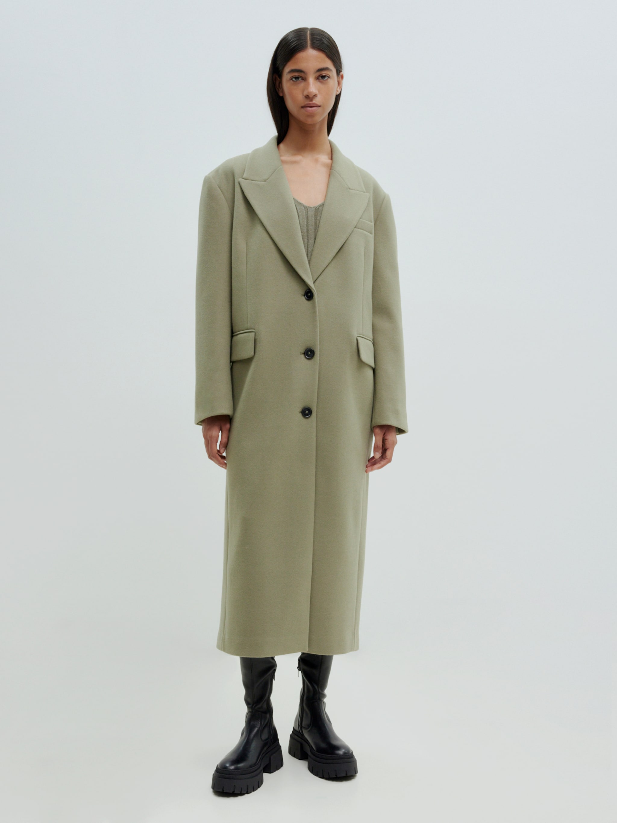 EDITED Produkte Mantel 'Domenika' khaki