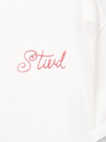 Pull&Bear T-shirt 'TARTA' i vit