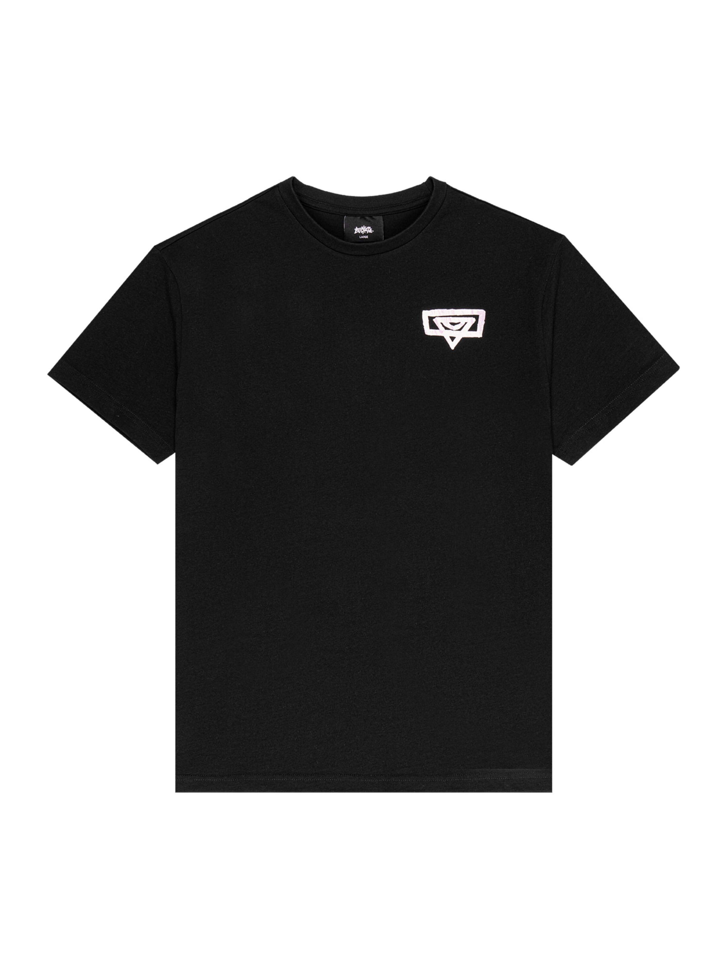 Bucketz T-Shirt in Schwarz: Vorderseite