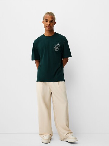 Bershka Shirt in Groen