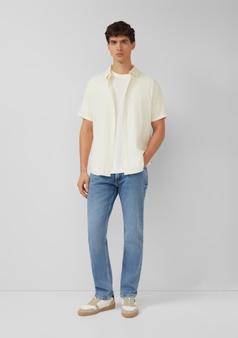 Coupe regular Chemise s.Oliver en beige