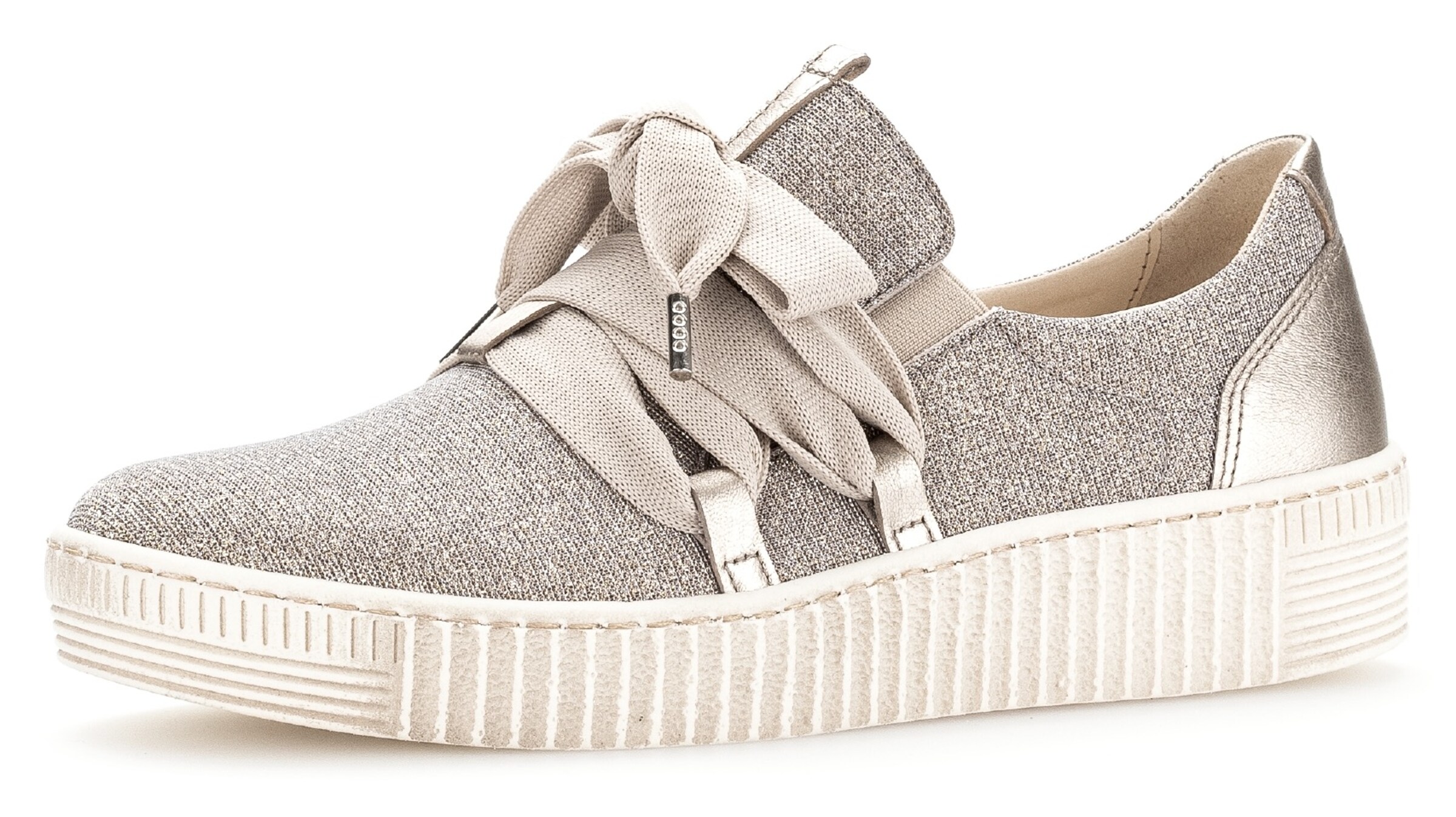 GABOR Platform trainers in Pink: front