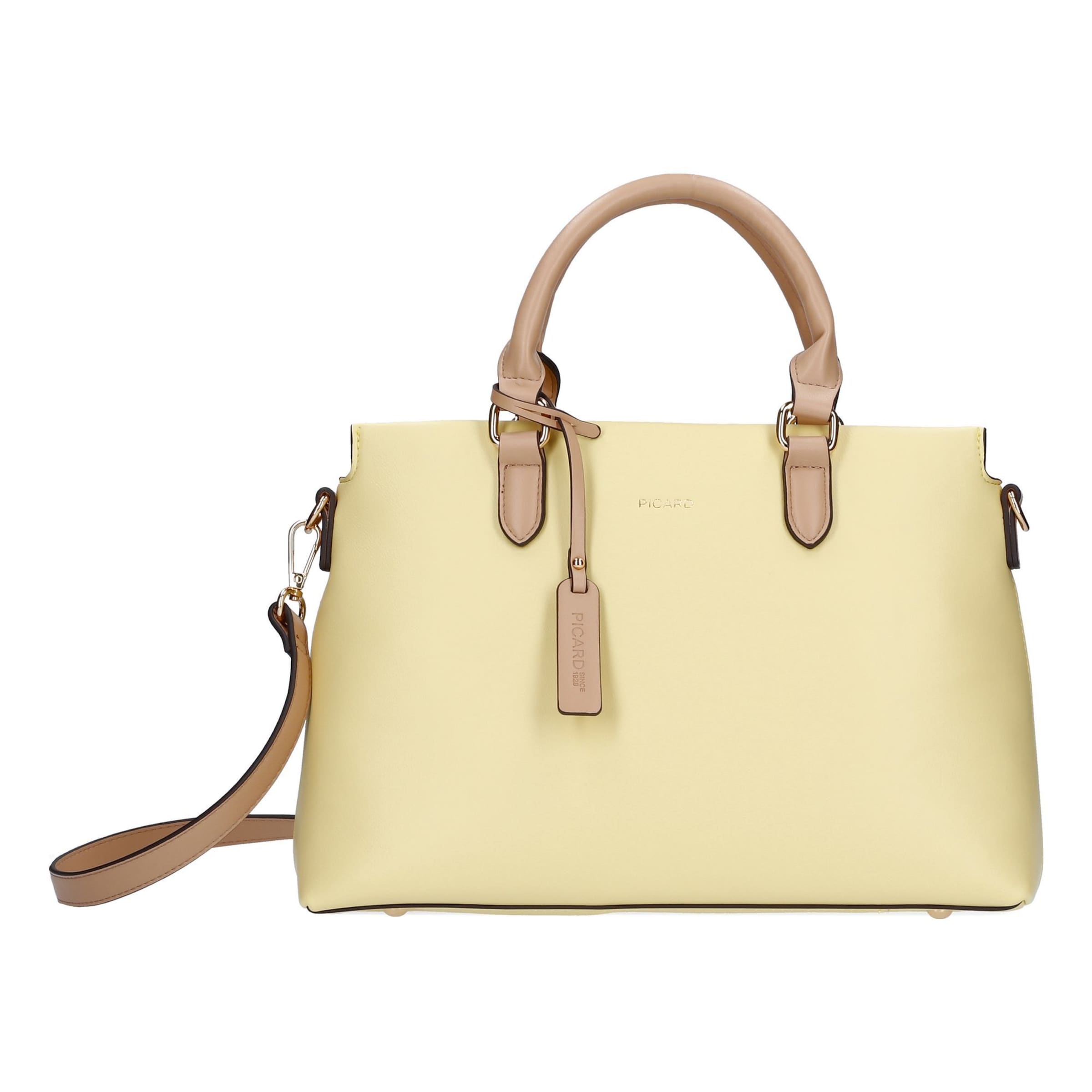 Picard Handtasche 'Riviera ' in Gelb: Vorderseite