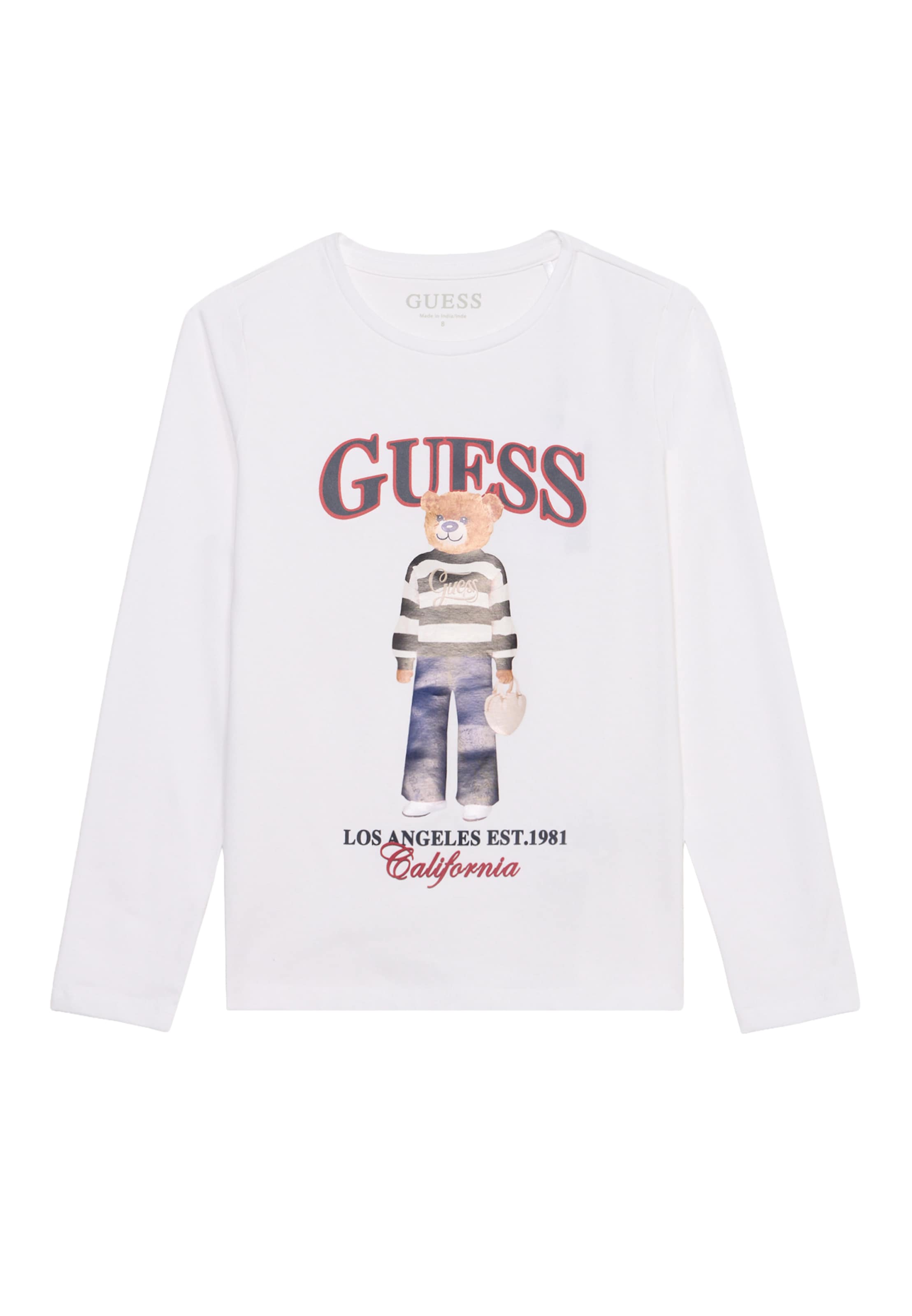 GUESS Shirt in Weiß: Vorderseite