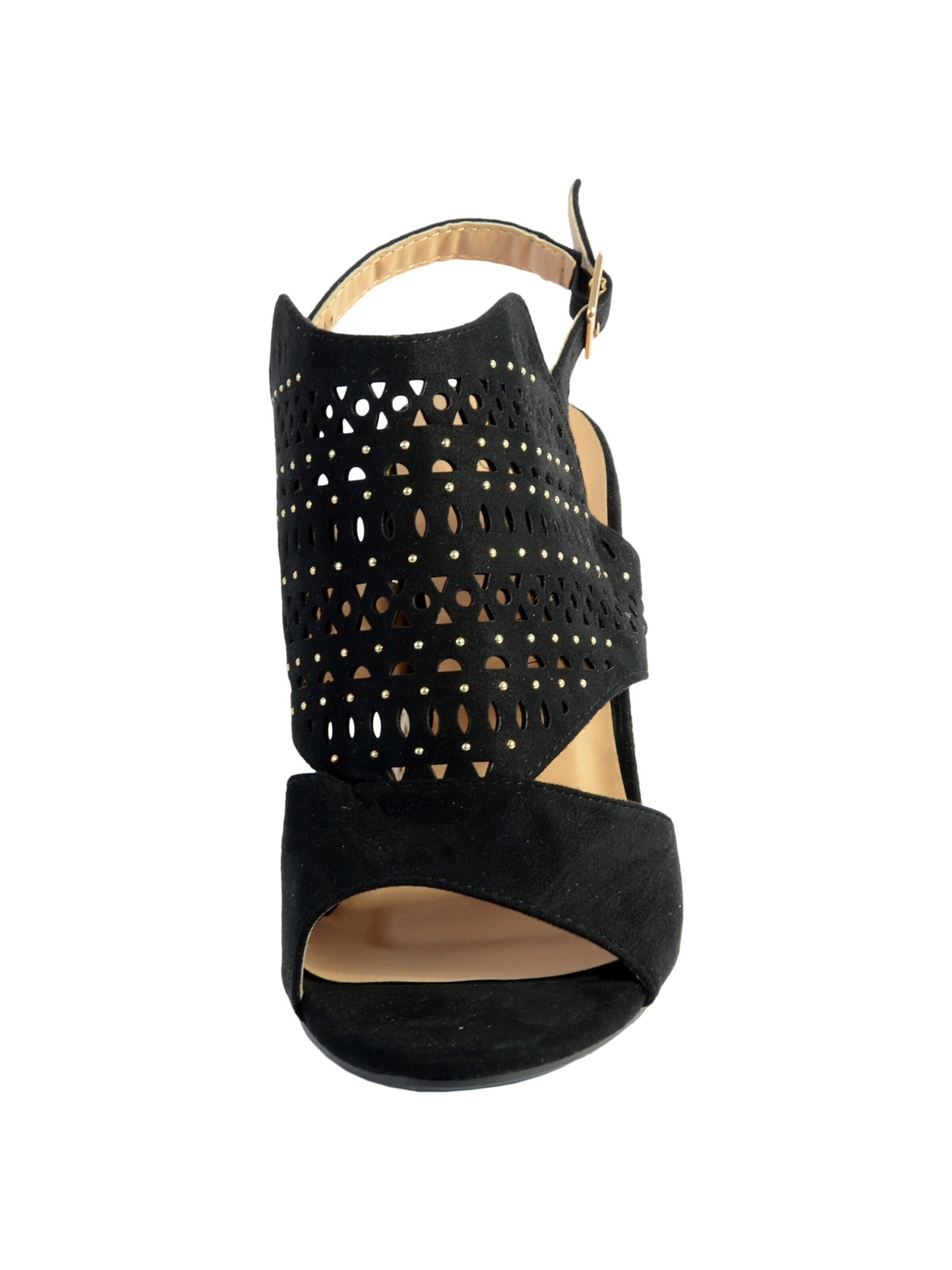 Sandales The Divine Factory en noir
