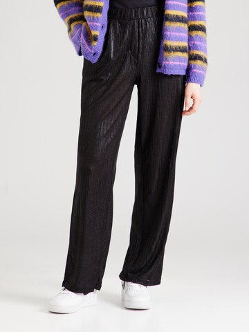 JDY Regular Pants 'JDYEVEREST' in Black: front