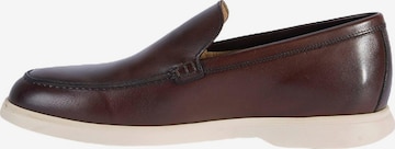 Desa Instappers 'Schnürschuhe' in Bruin: voorkant