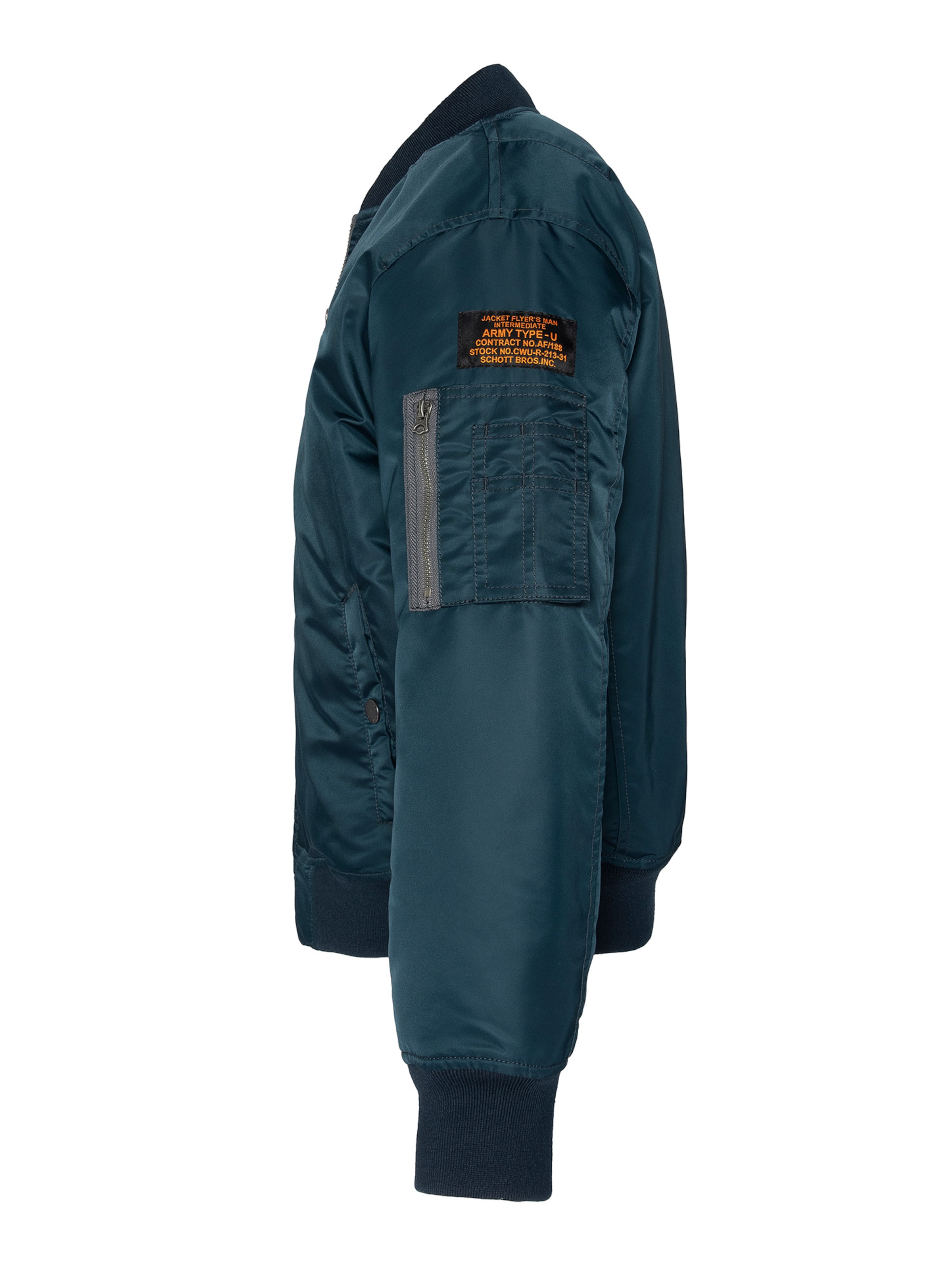 Schott NYC Between-Season Jacket in Blue