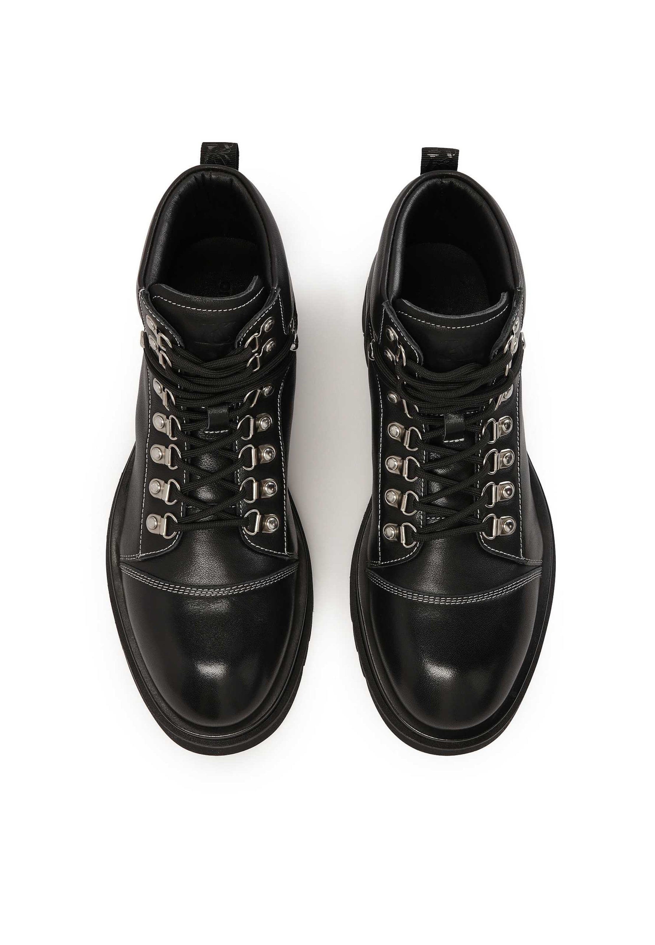 Bottes à lacets Kazar Studio en noir