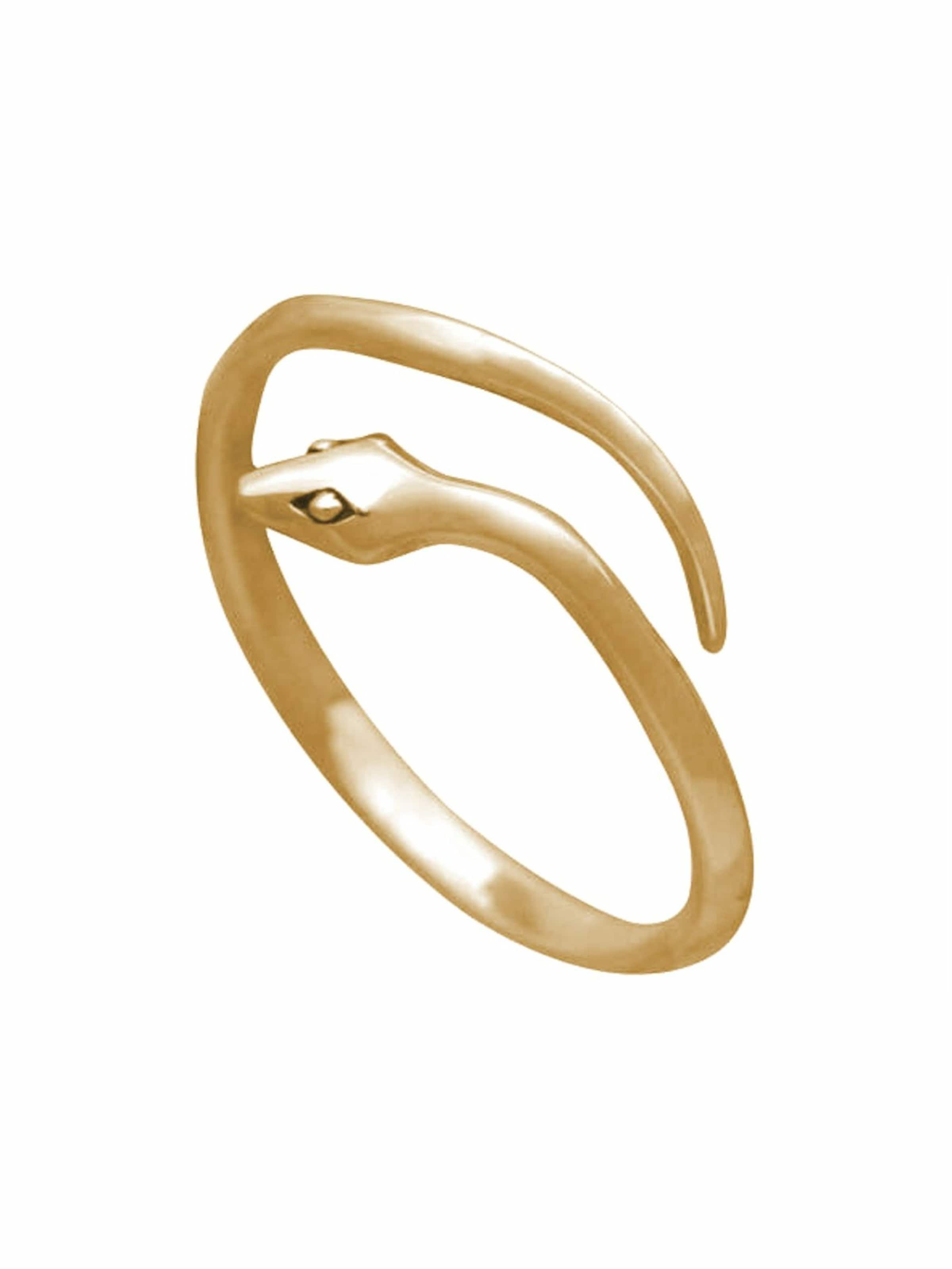 Gemshine Ring in Gold: Vorderseite