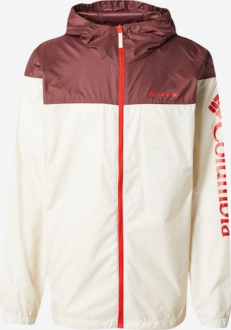 COLUMBIA Zunanja jakna 'Flash Challenger' | bela barva: sprednja stran