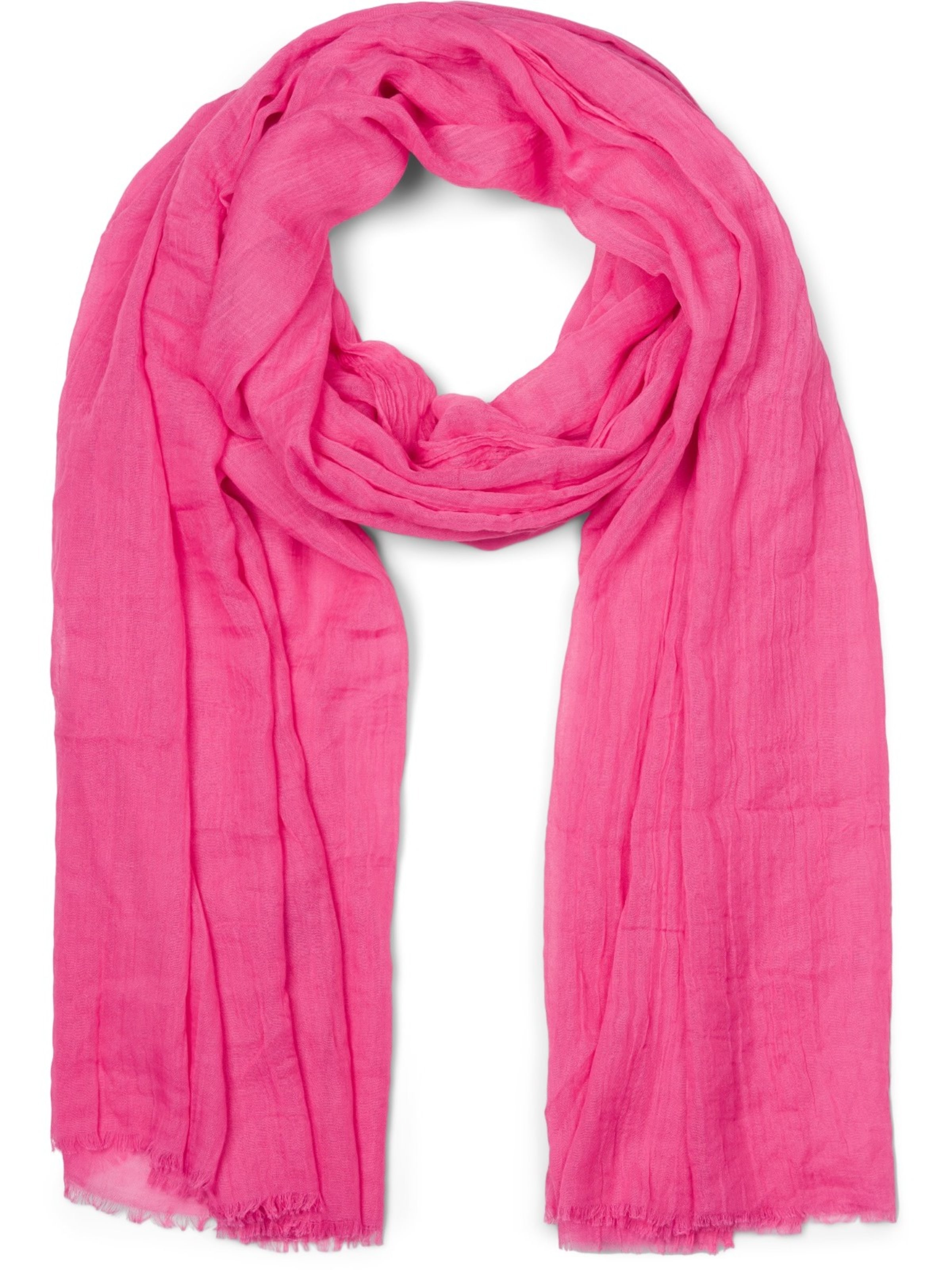 styleBREAKER Schal 'Leichter Schal Einfarbig'‌‌‌‌‌‌‌‌‌‌ in magenta, Produktansicht