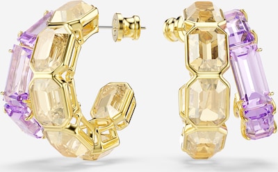 Swarovski Korvakoru 'Millenia' värissä vaaleanruskea / kulta / lila, Tuotenäkymä