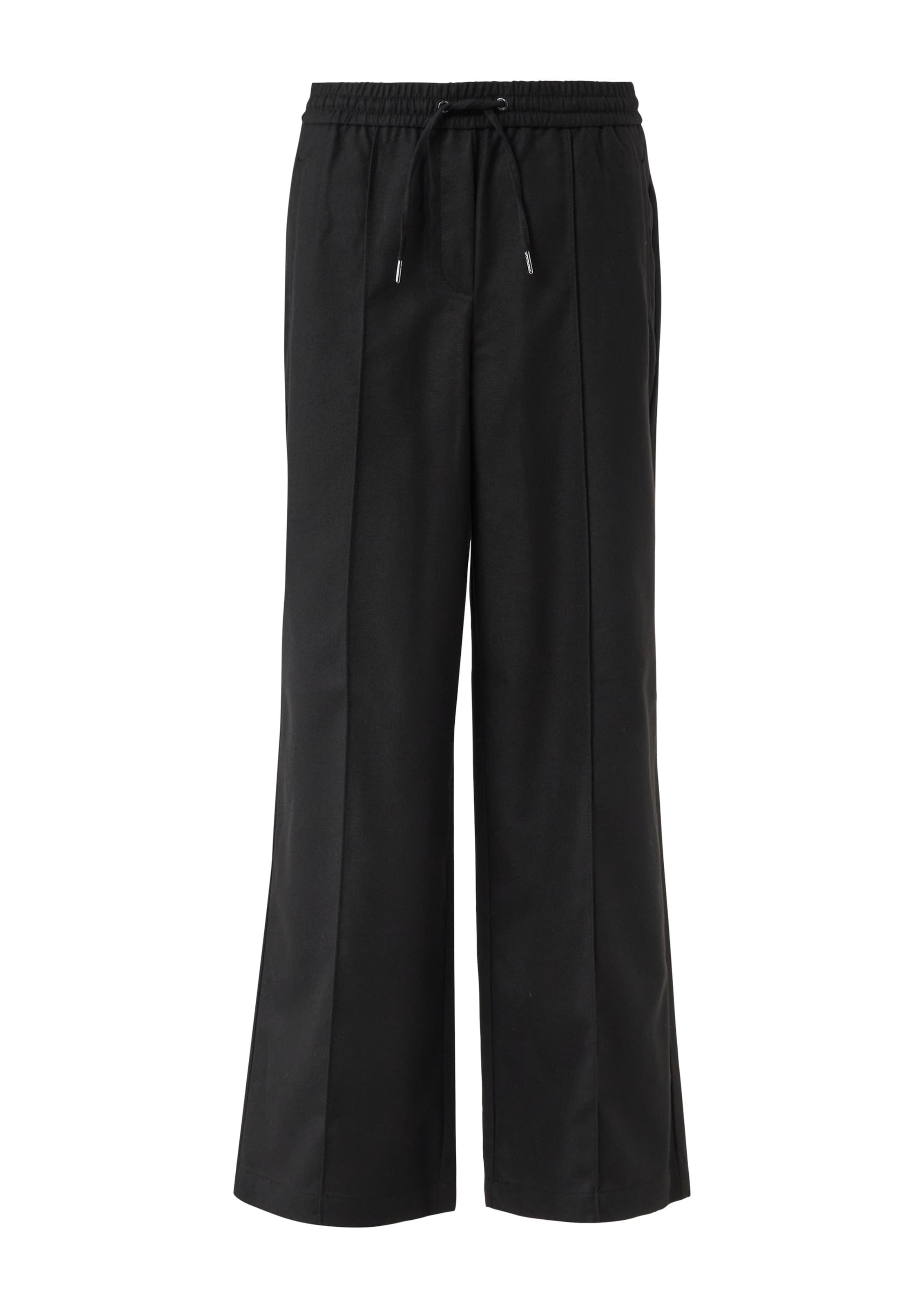 s.Oliver Pantalon en noir, Vue avec produit