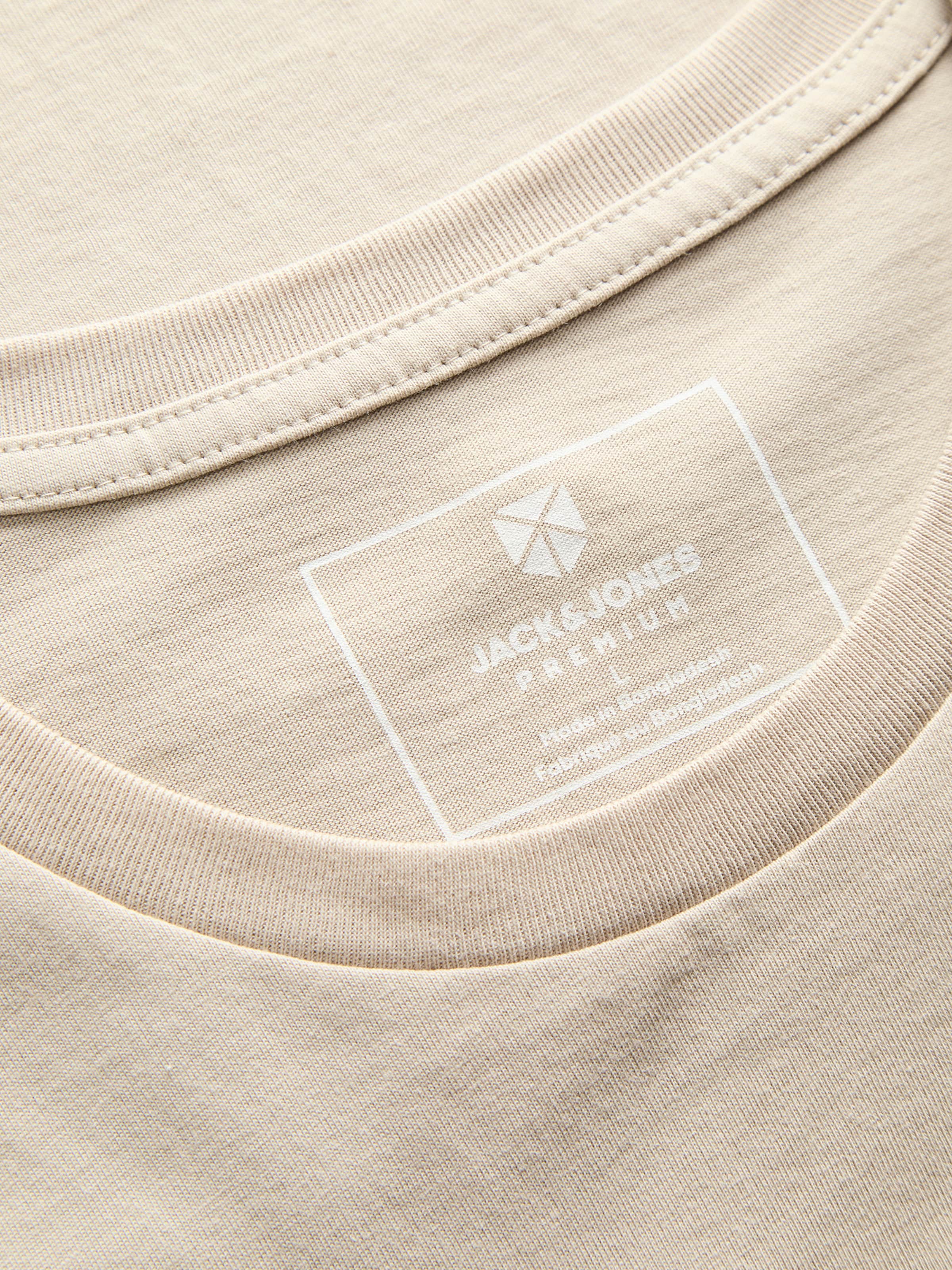 Jack & Jones Plus Μπλουζάκι 'JPRBLUZANE' σε μπεζ