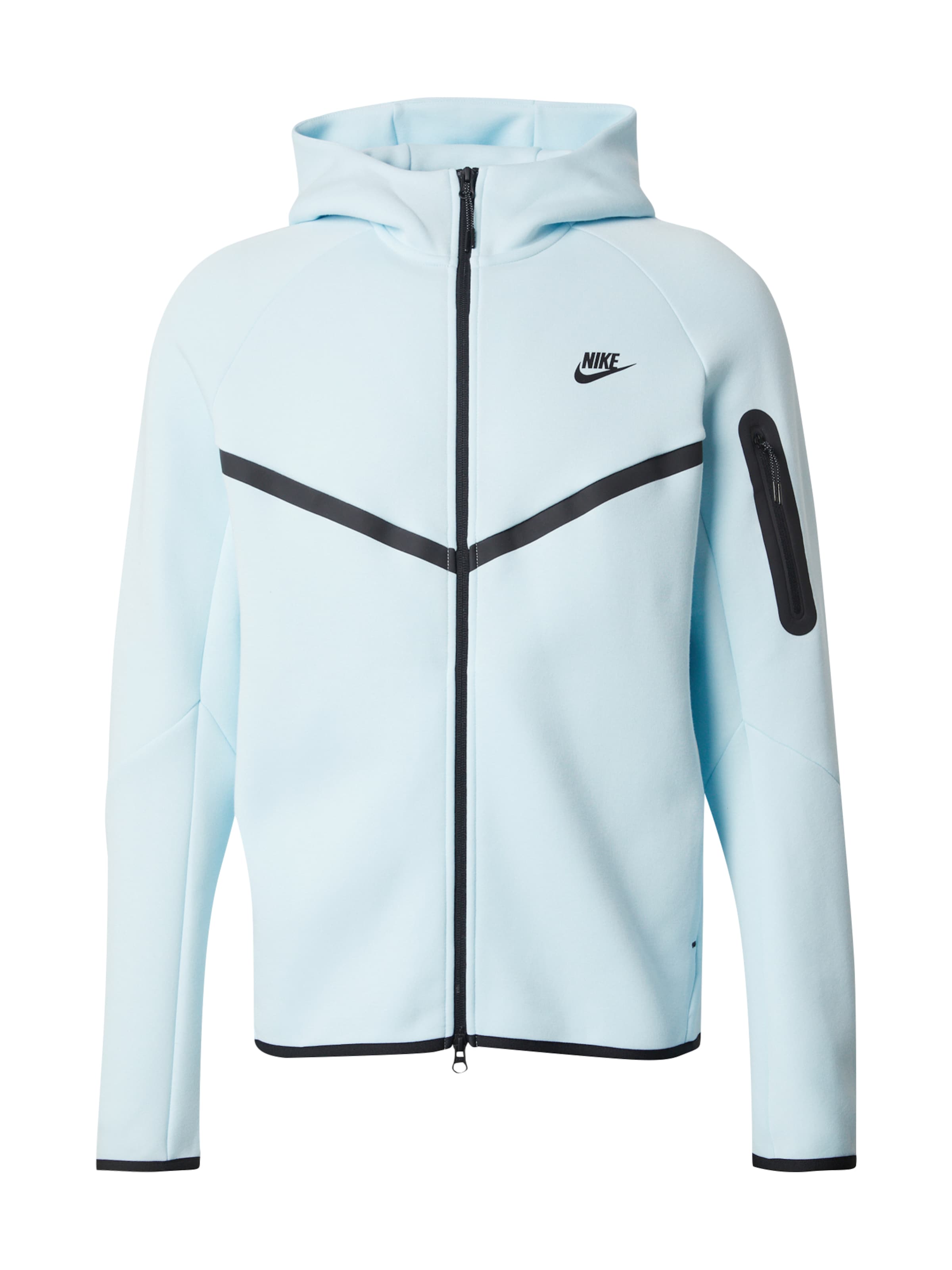 zils Nike Sportswear Sportiska jaka 'Tech Fleece': no priekšpuses