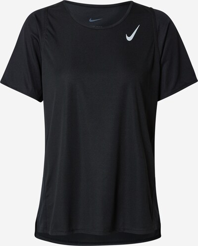 NIKE T-shirt fonctionnel en noir / blanc, Vue avec produit