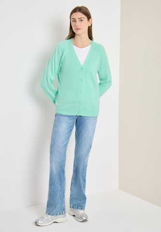 CECIL Knit Cardigan in Green