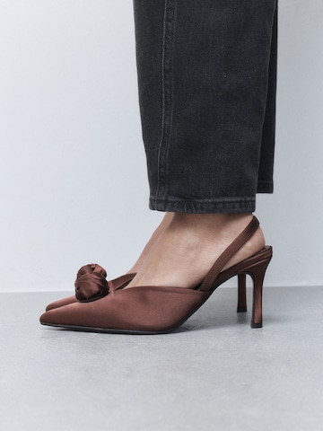 Décolleté sling 'Forever Comfort' di Next in marrone