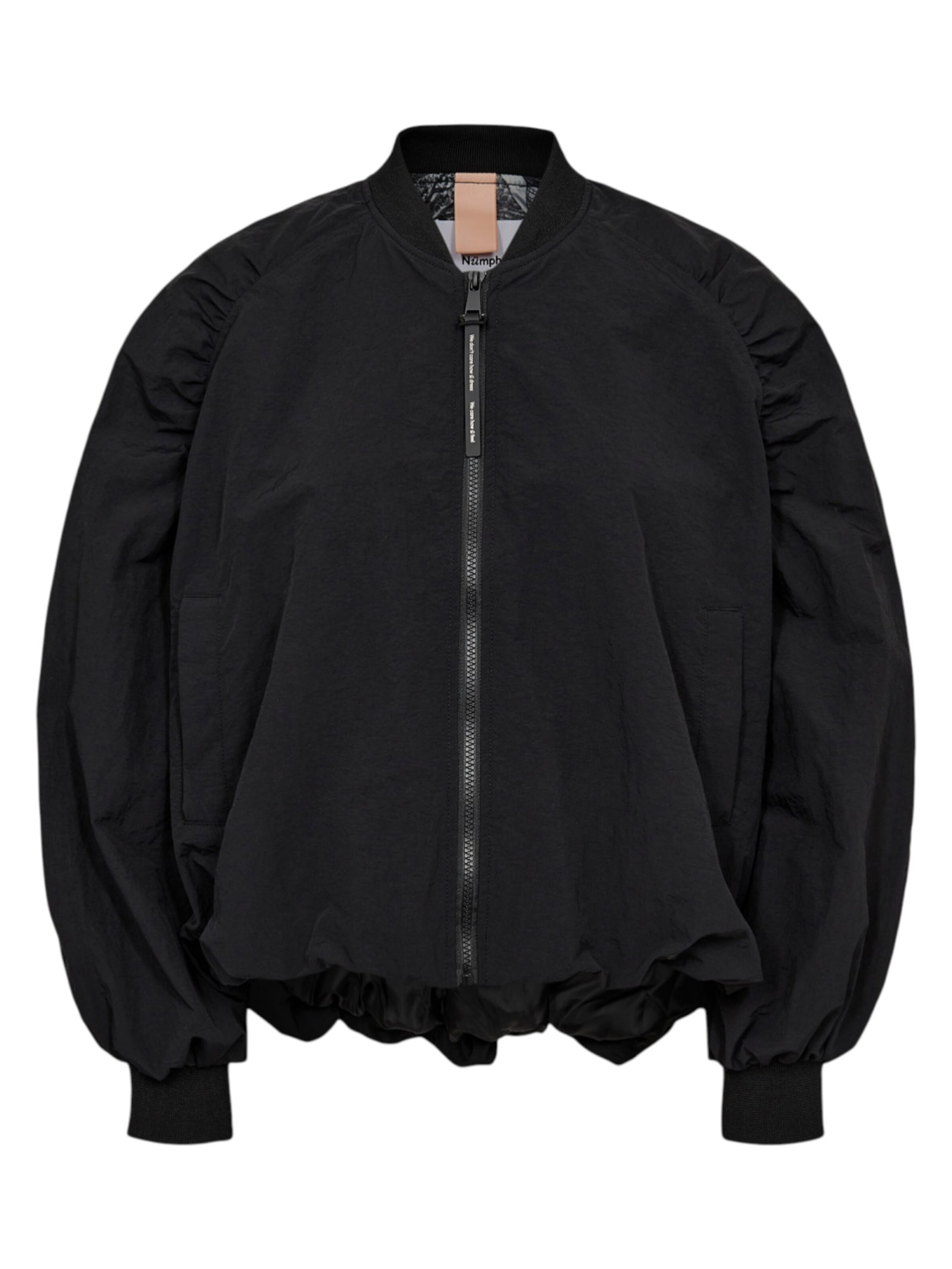 NÜMPH Freizeitjacke 'NUBOLINA JACKET' in XS in schwarz, Produktansicht