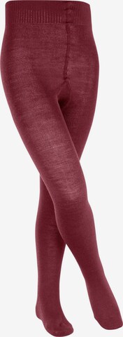 FALKE Tights 'Comfort Wool' in Red: front