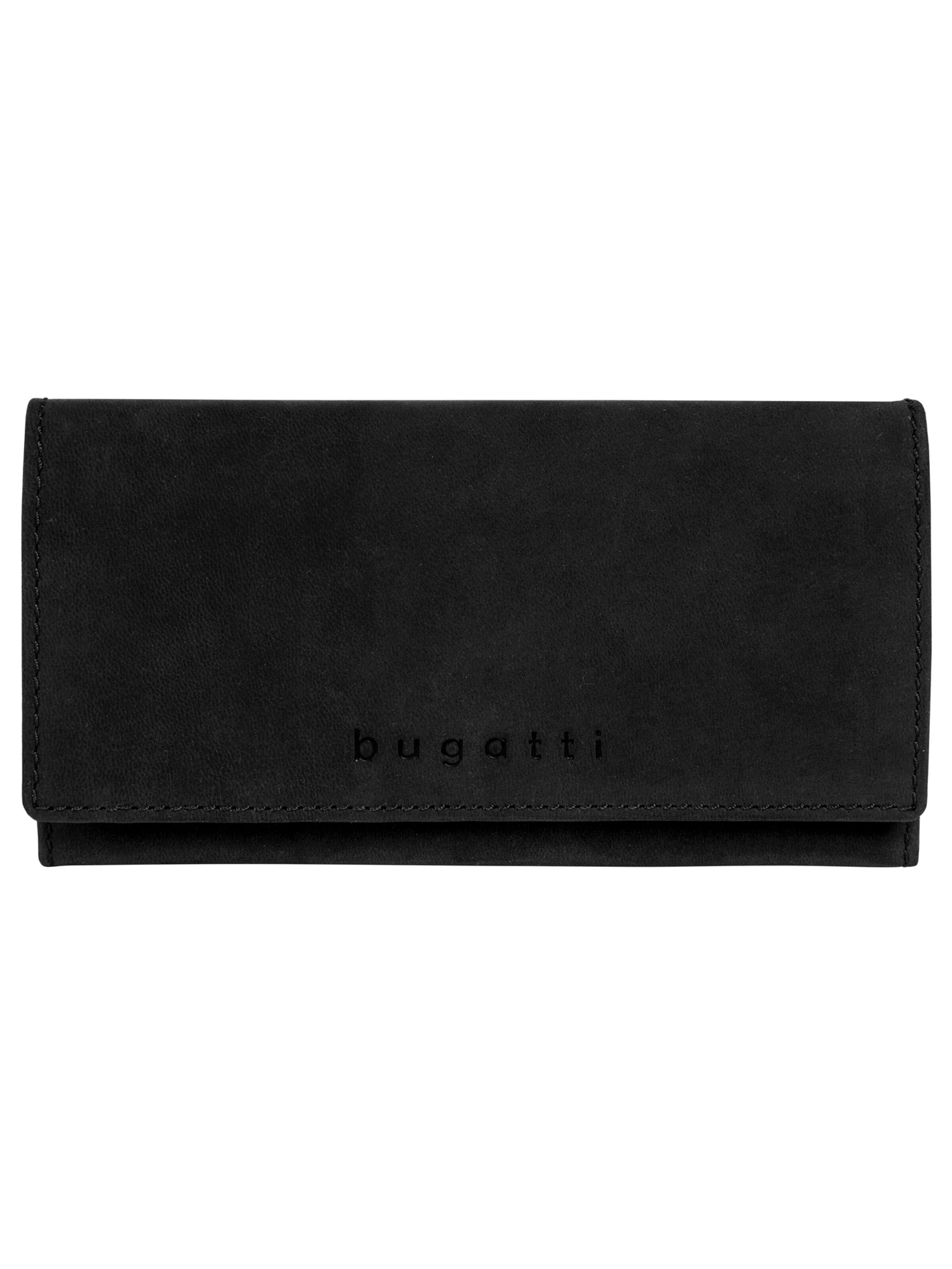bugatti Wallet 'bugatti Geldbörse LUCA' in Black: front