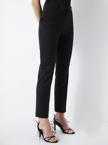 Regular Pantalon à plis Ipekyol en noir