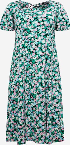 Dorothy Perkins Curve Zomerjurk in Groen: voorkant