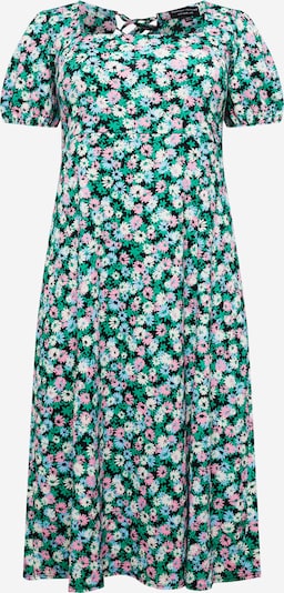 Dorothy Perkins Curve Kleid in hellblau / grün / rosa / weiß, Produktansicht