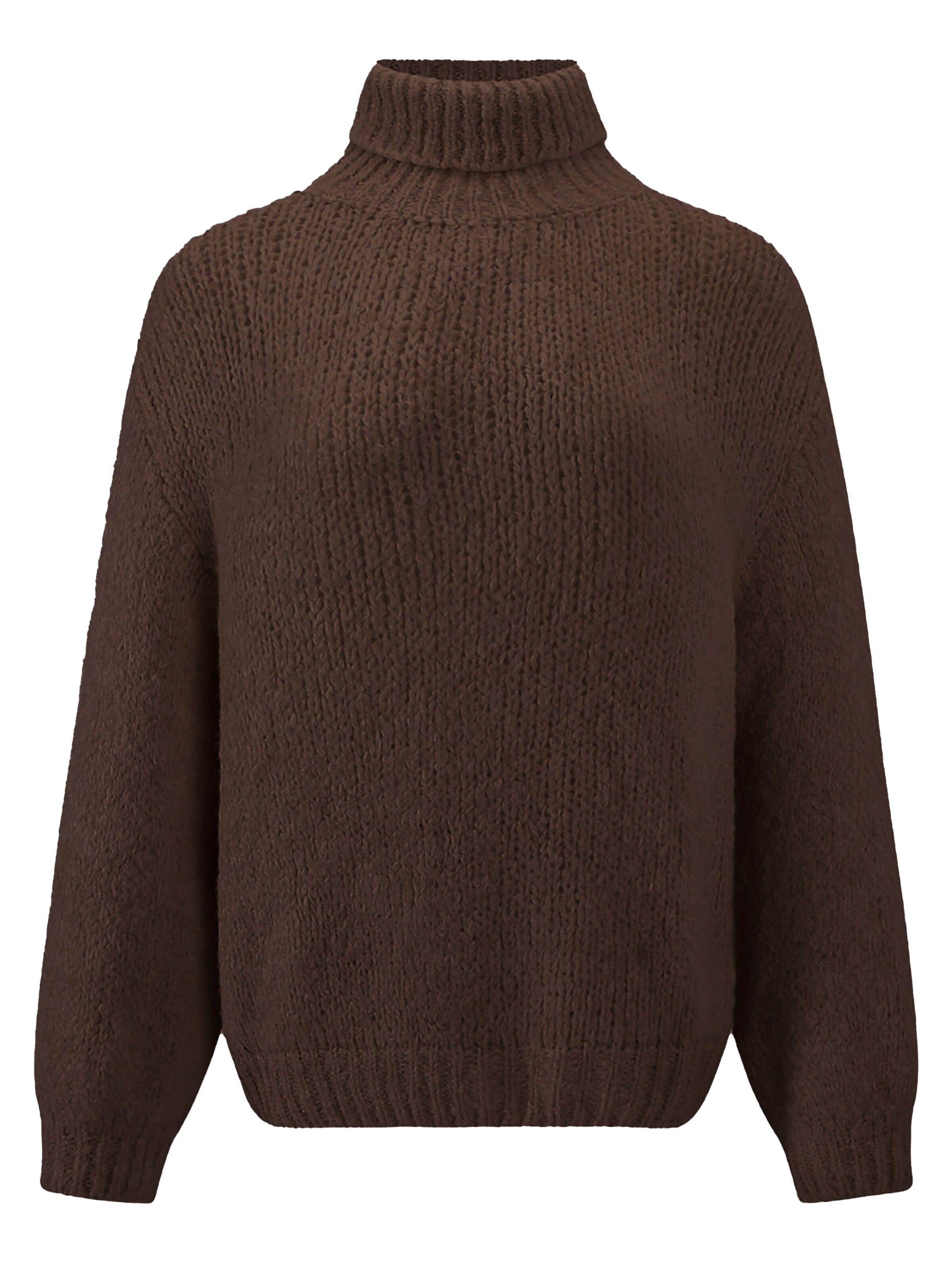 SASSYCLASSY Oversizepullover in Braun: Vorderseite