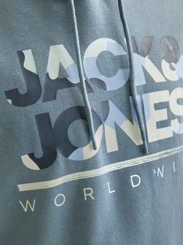 JACK & JONES Sweatshirt i blå