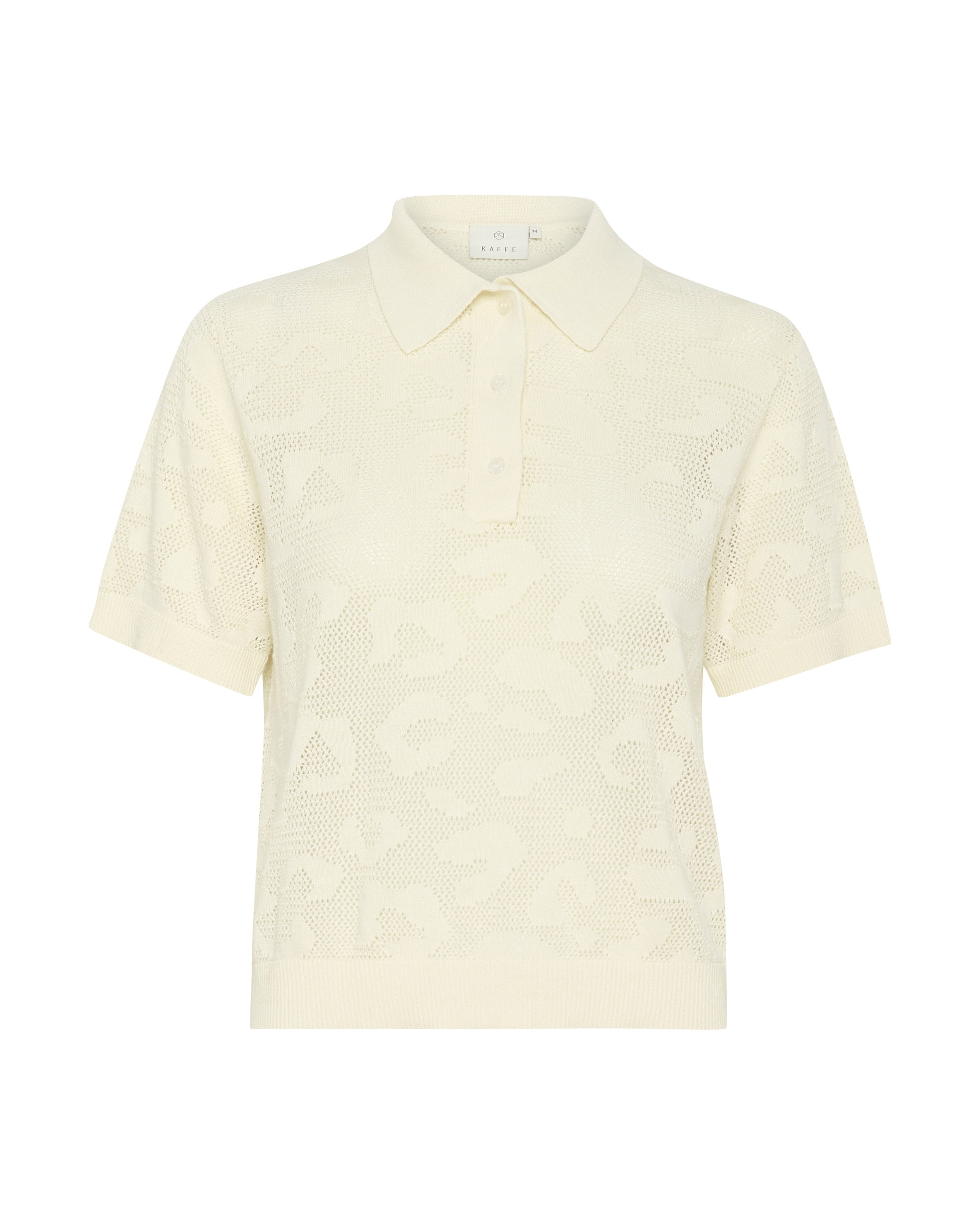 Kaffe Pullover 'KAabela' i hvid: forside