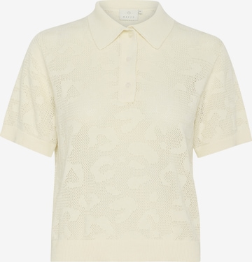 Kaffe Kampsun 'KAabela', värv valge: eest vaates