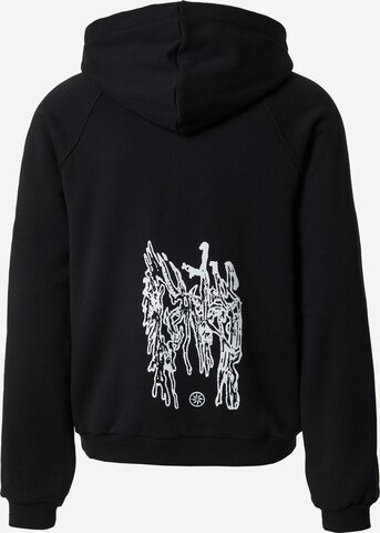 Luka Sabbat for ABOUT YOU Sweatshirt 'Lino' in Zwart