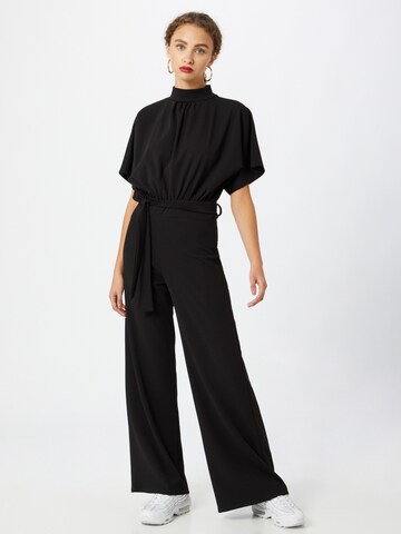 SISTERS POINT Jumpsuit 'GIRL-JU' i svart: framsida