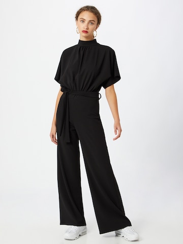 SISTERS POINT Jumpsuit 'GIRL-JU' in Zwart: voorkant