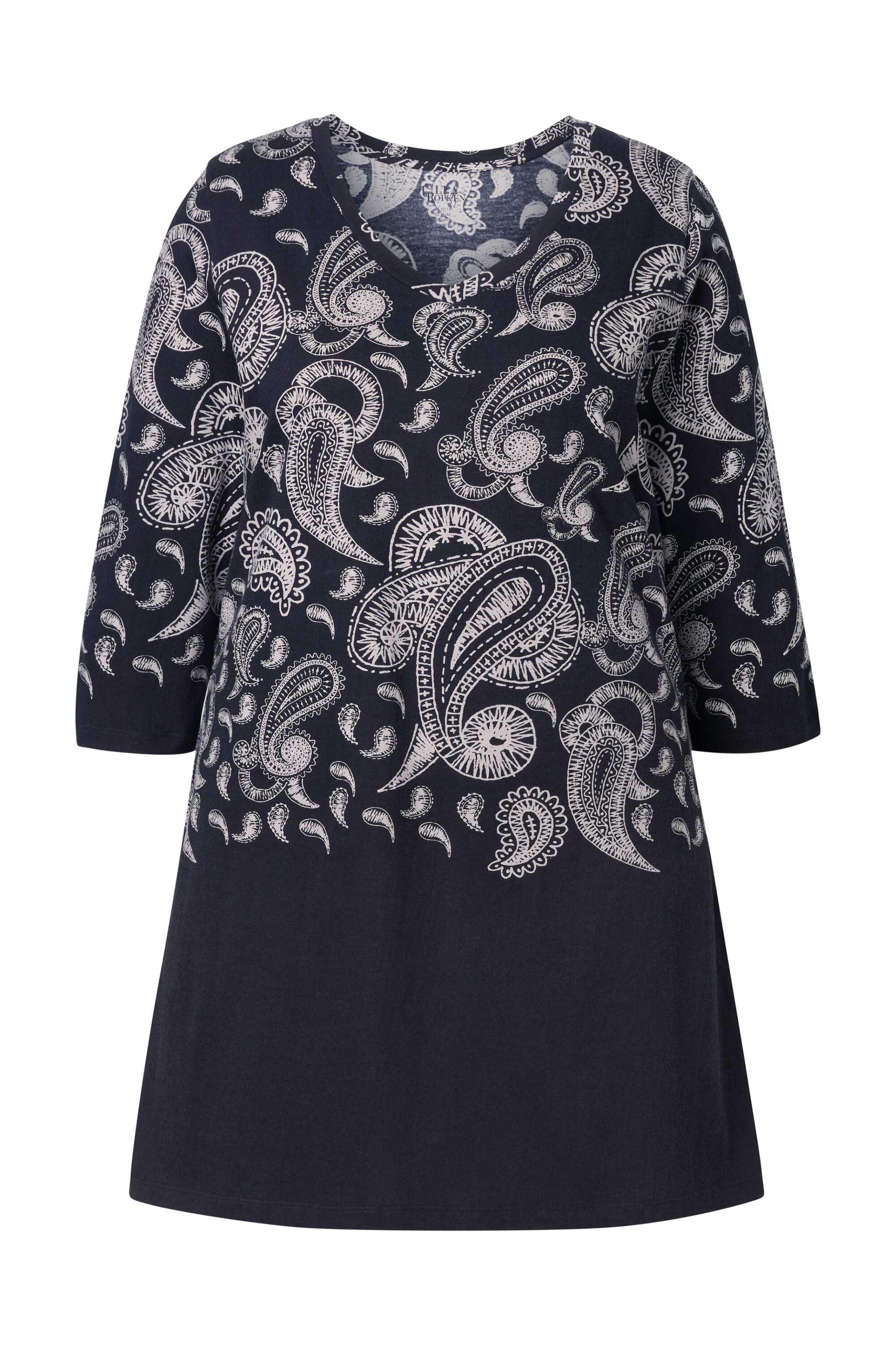 Ulla Popken Shirt in Black: front