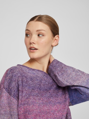 VILA Sweater 'BENETTE' in Purple