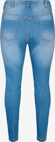 Zizzi Skinny Jeans i blå