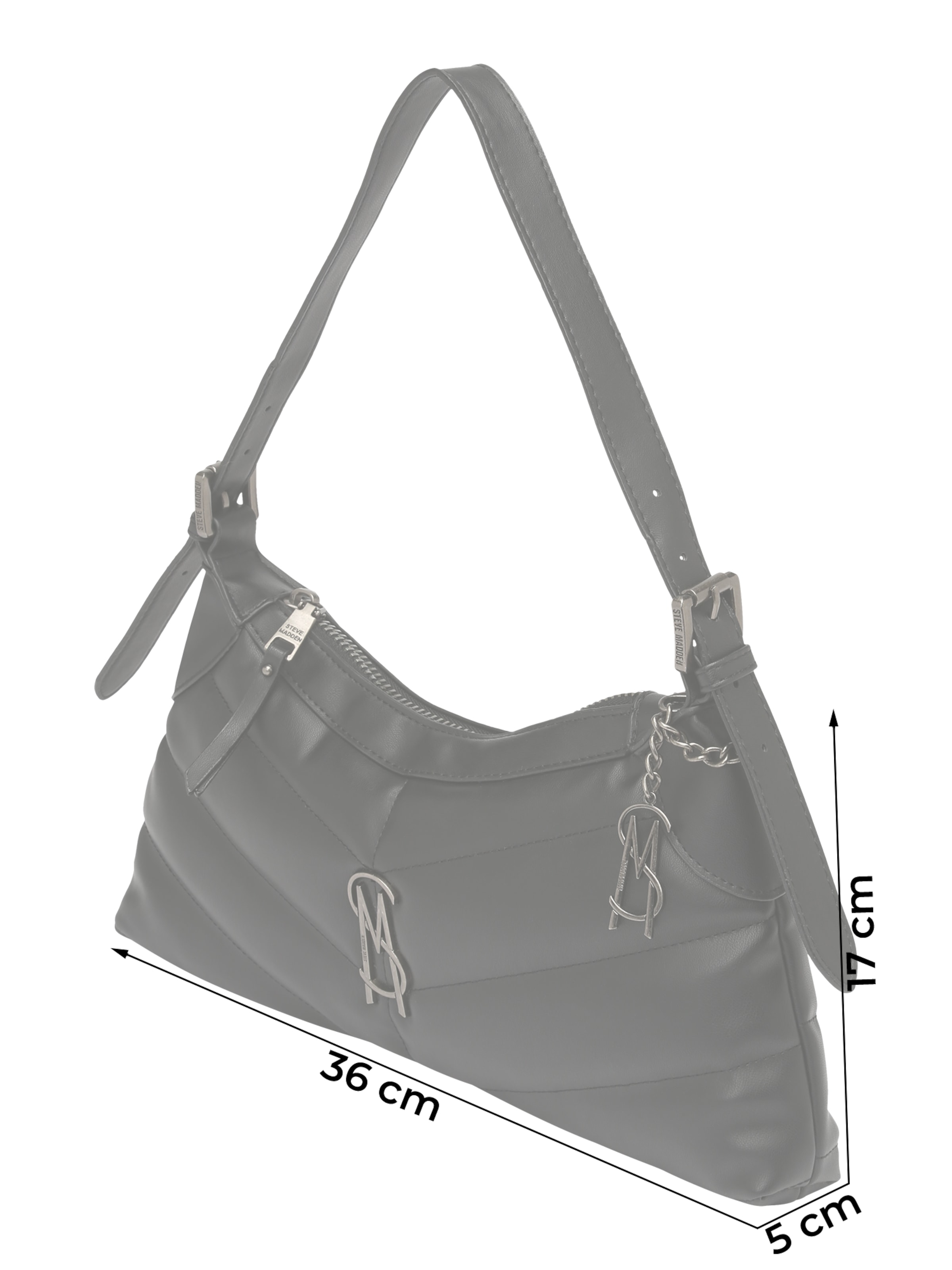 STEVE MADDEN Shoulder bag in Black