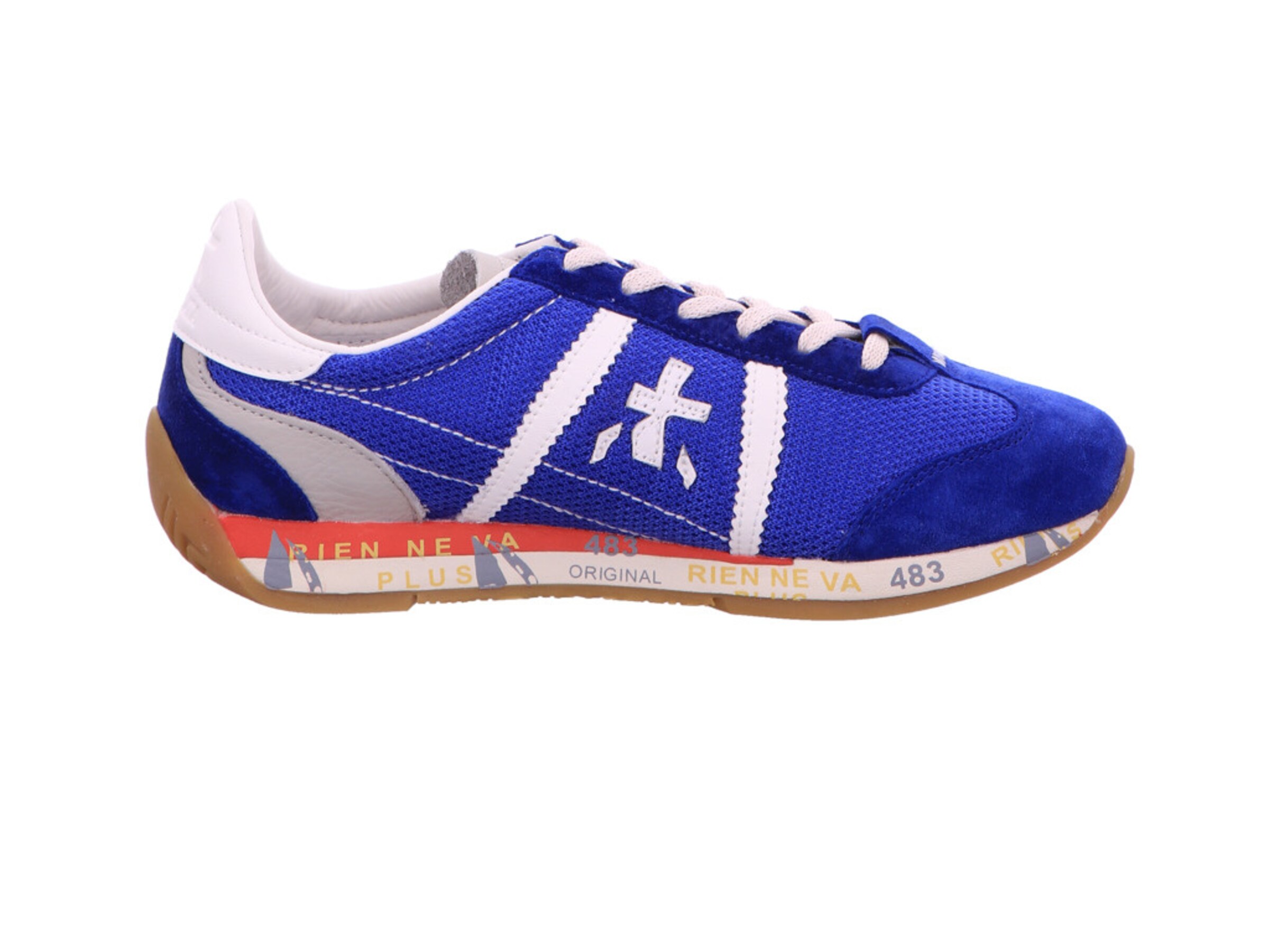 Premiata Veterschoen in Blauw