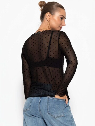 SASSYCLASSY Bluse‌‌‌‌ in Schwarz