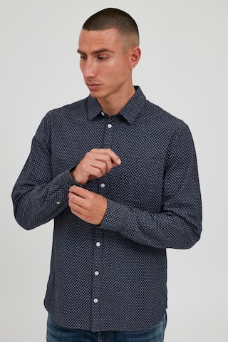 BLEND Regular fit Button Up Shirt in Blue: front