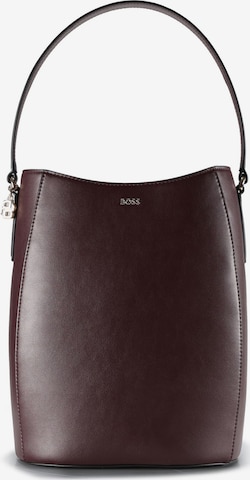 Borsa a spalla 'Numah' di BOSS in rosso: frontale