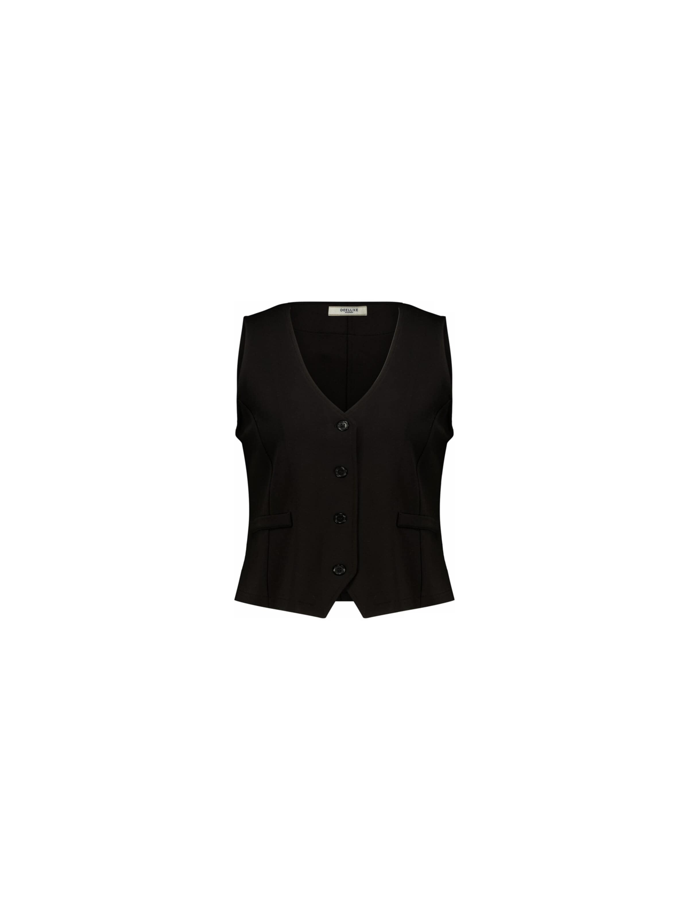 Deeluxe Bodywarmer in Zwart: voorkant