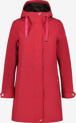 Manteau outdoor 'Heinsalmi' LUHTA en rouge : devant