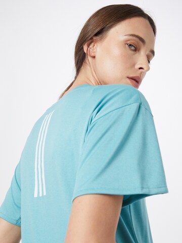 ADIDAS SPORTSWEAR Funktionsbluse i blå